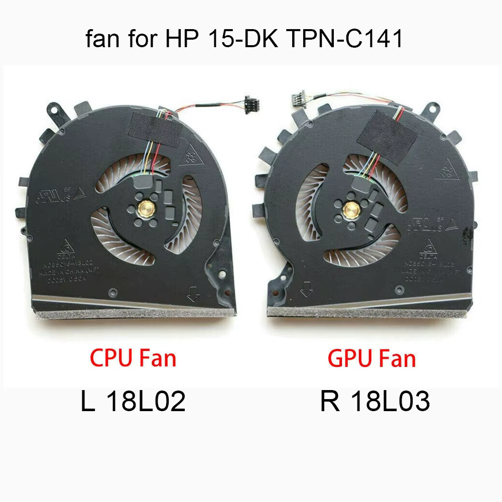 CPU GPU Refroidissement GérFor HP Pavilion 15-DK TPN-C141 DK0020 L57170 L56900 001 Ordinateur portable de jeu ND85C16-18L02 foucorporelle les religions des cartes