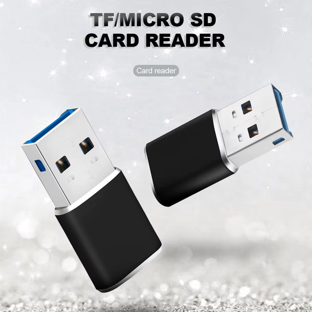 KARTOMAN En Aluminium Mini usb 3.0 lecteur de carte mémoire adaptateur pour TF micro SD pc ordinateur portable