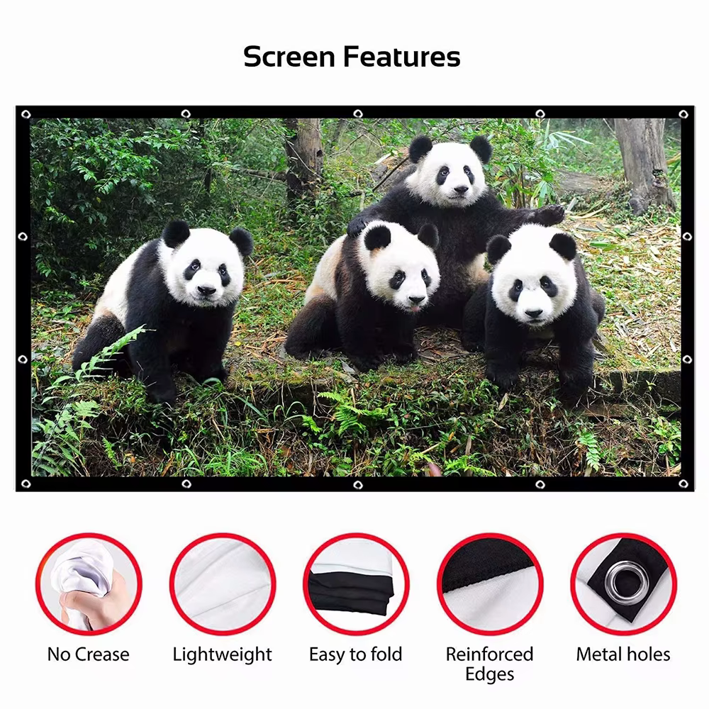 Salange ecran projection ecran de projection Portable