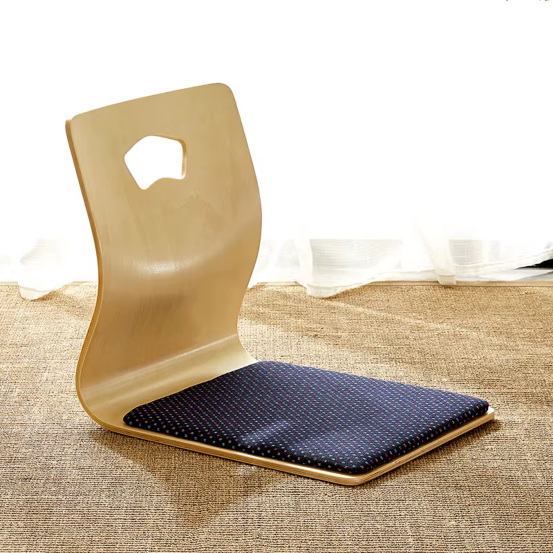 (2 pièces/lot) Damedai japonais coréen sièges Zaisu chaise meubles de salon asiatique traditionnel Tatami plancher sans jambes chaise siège