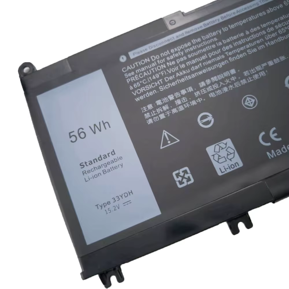 33YDH 56Wh 15.2V batterie d'ordinateur portable pour Dell Inspiron 15 7577 17 7773 7778 7779 7786 3579 5587 7588 3590 3779 99NF2 ajustement ordinateur portable nouveau