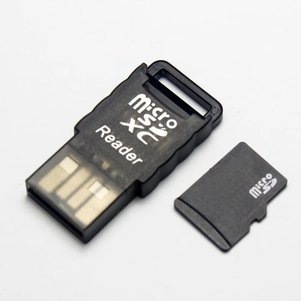 Lecteur de carte Micro SD SDHC TF, jusqu'à 512 Go de lecture