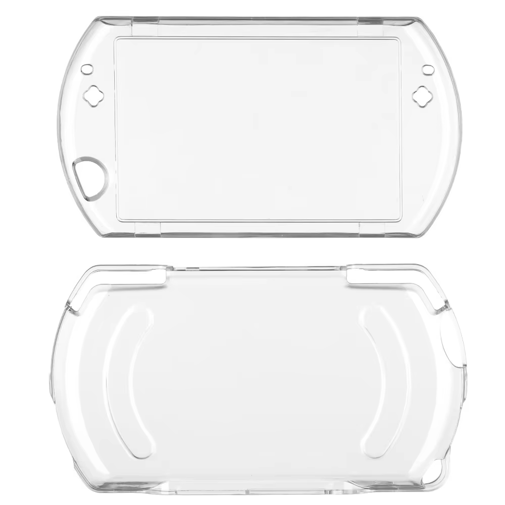 Coque de protection transparente en cristal pour PSP Go