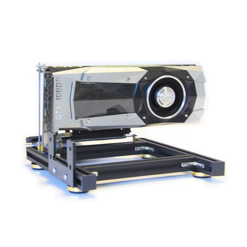 Support de carte graphique externe en aluminium, pour ATX PSU