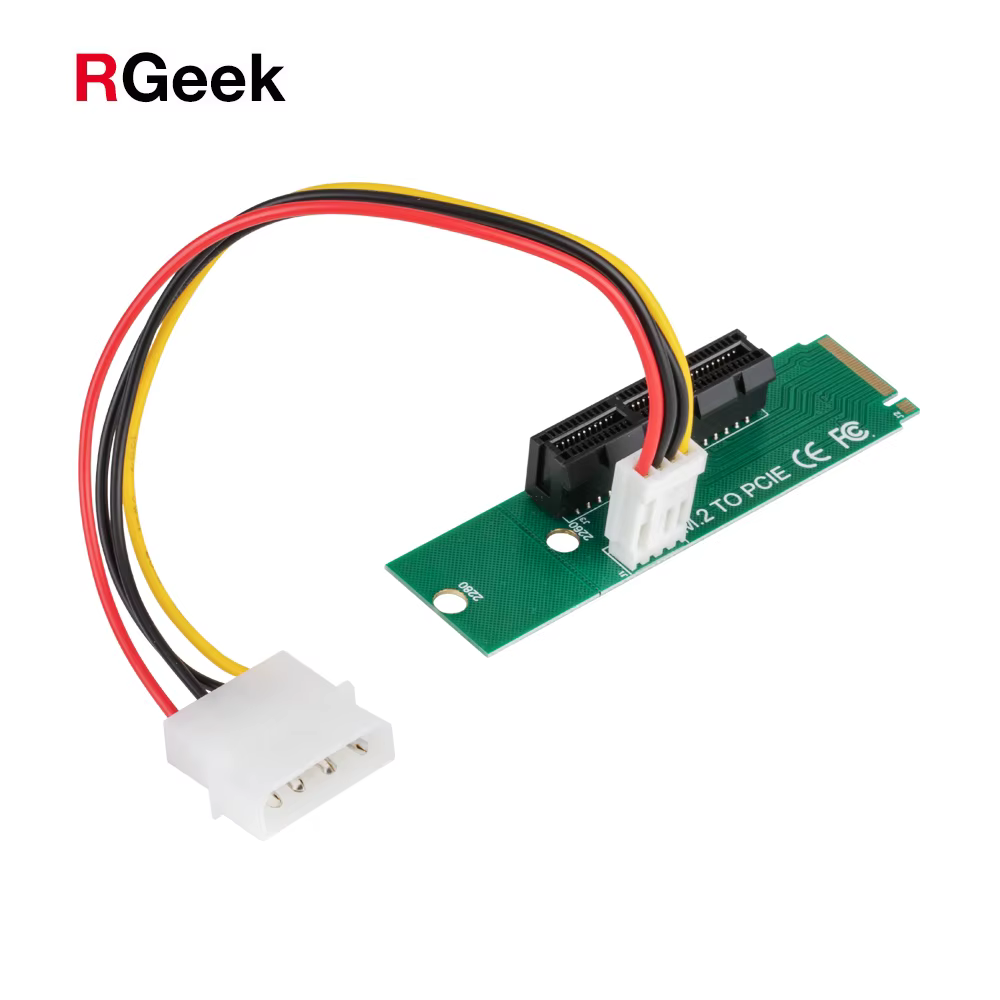 Adaptateur de carte Riser M2 M.2 vers PCI-E 4x 1x