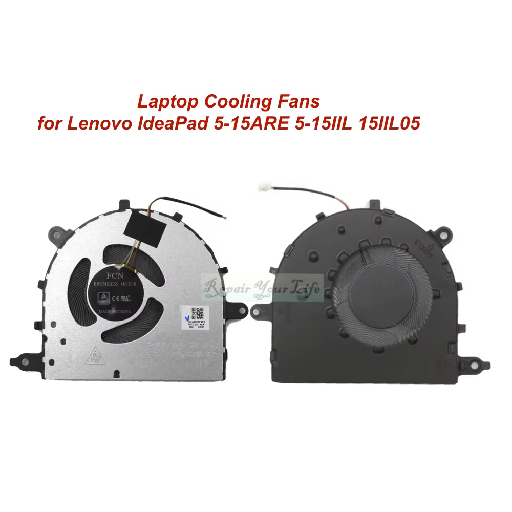 Ventilateurs de refroidissement pour ordinateur portable Lenovo IdeaPad 5V