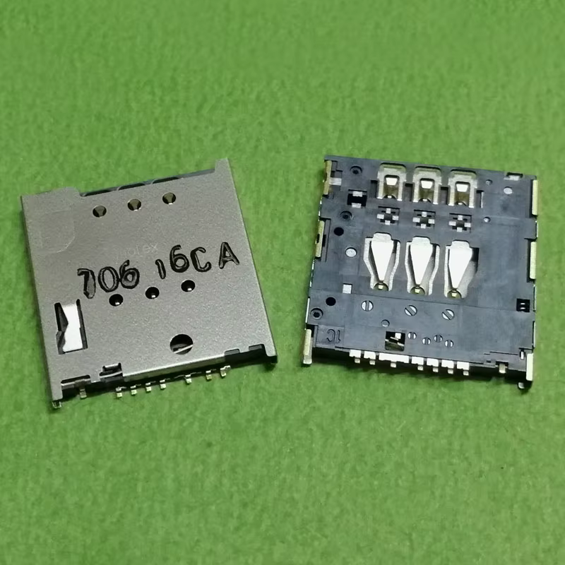 Carte Sim pour Sony LT30 LT22 LT22i LT30i LT30P, pour Meizu MX2 MX3 MX4, connecteur de fente pour support de carte Sim, 2 à 10 pièces