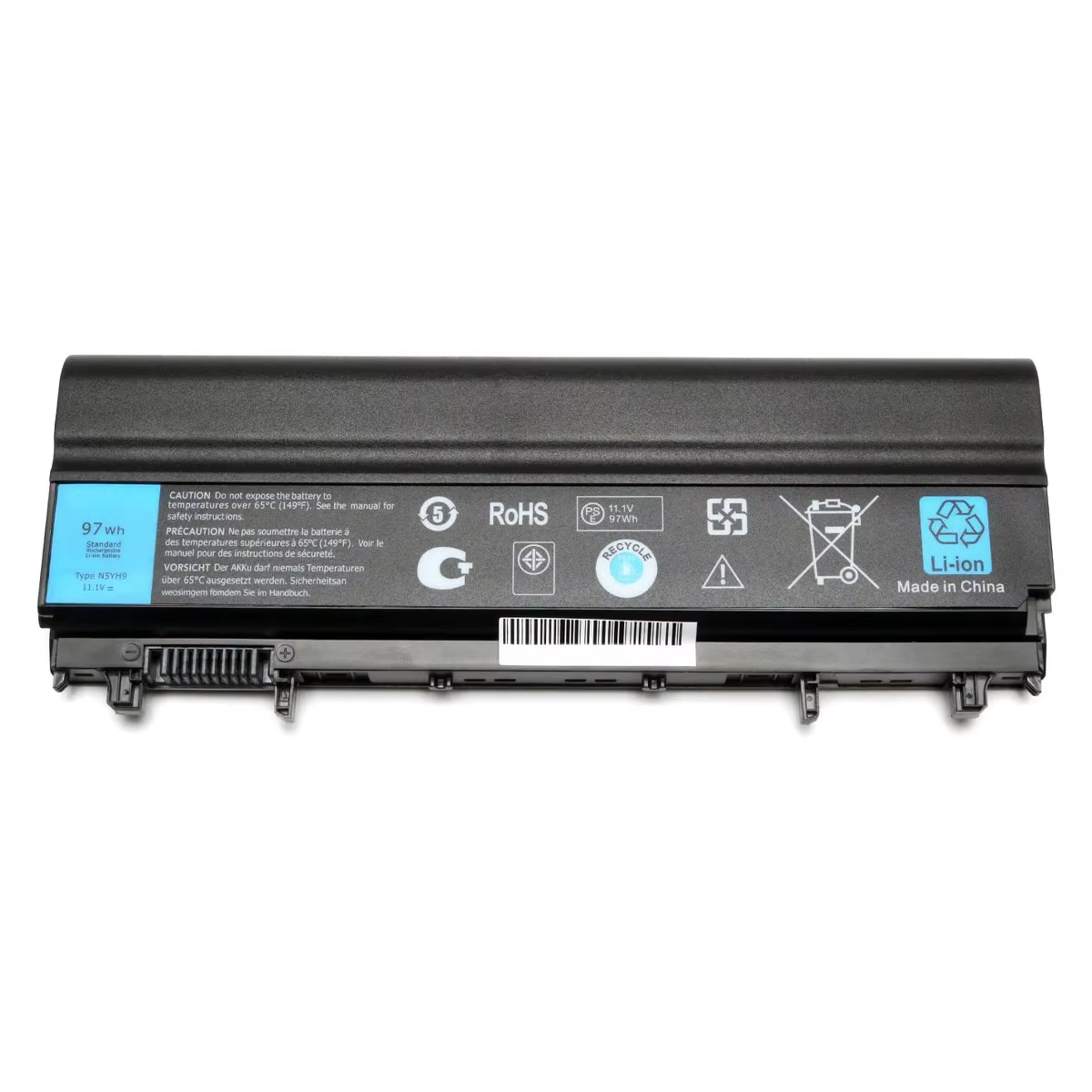 Damaite 9 cellules 97Wh nouvelle batterie d'ordinateur portable pour Dell Latitude E5440 E5540 N5YH9 FT6D9 3K7J7 M7T5F