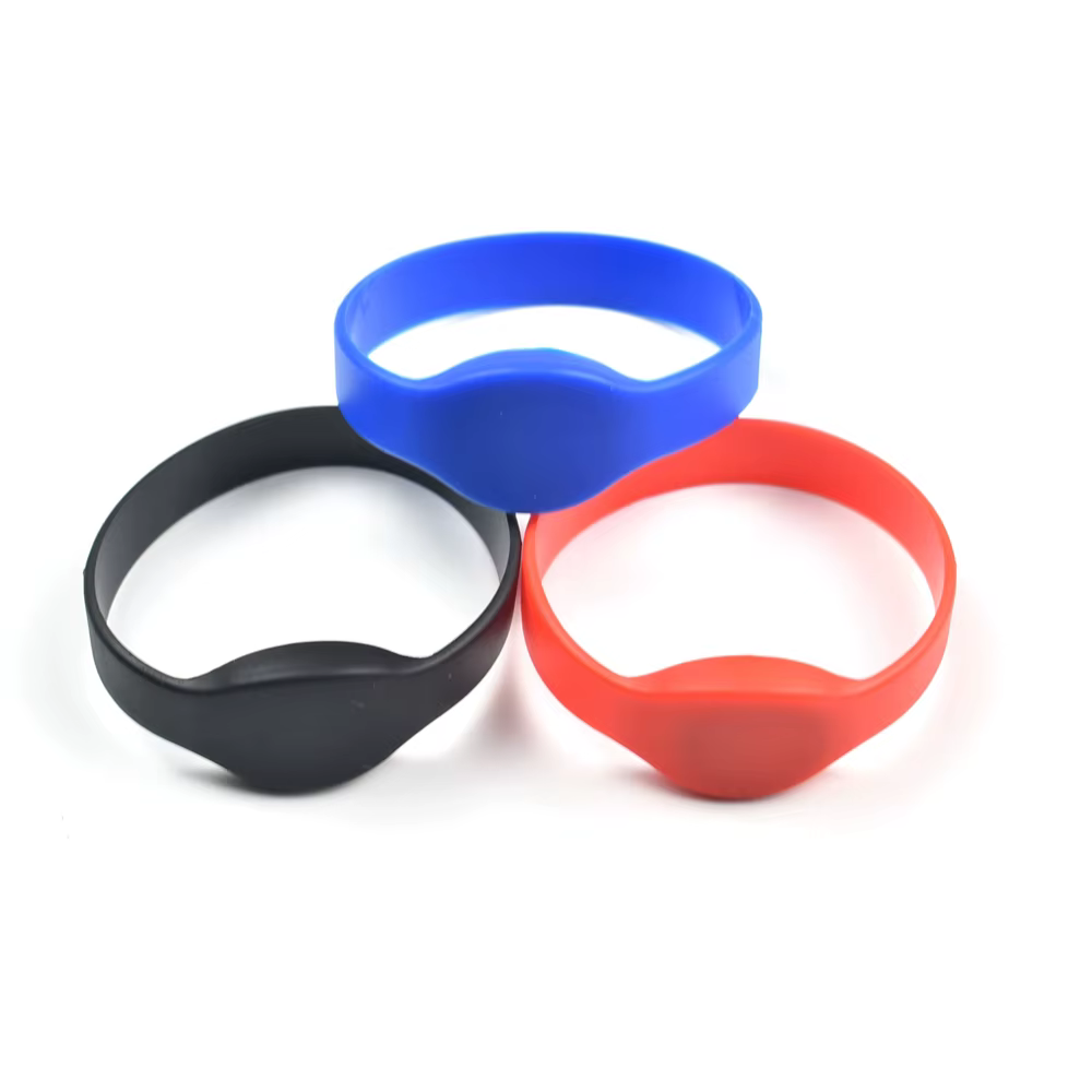 125khz RFID EM4100 TK4100 Bracelet carte d'identité Silicone RFID bande lecture seule carte de contrôle d'accès