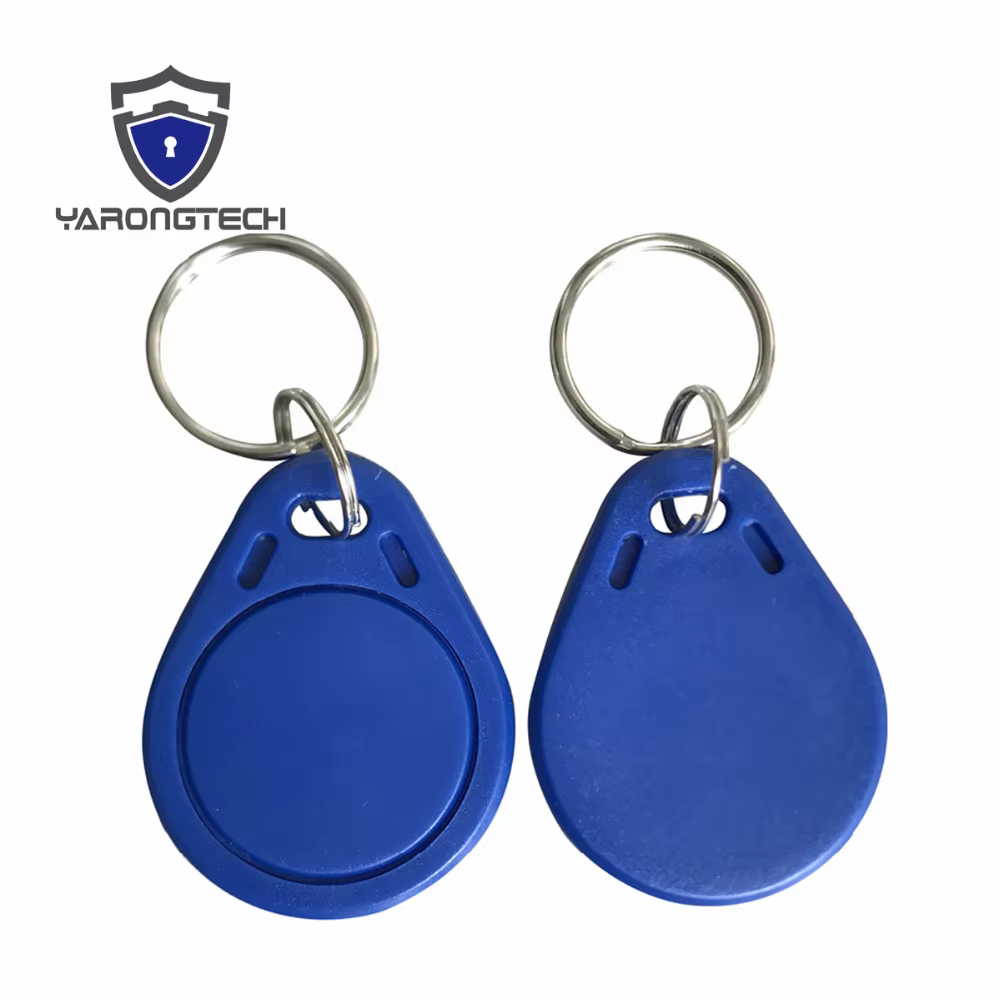 Porte-clés RF 1K 13.56mhz RFID Tag ABS ISO 14443A clé 8 couleurs (paquet de 100)