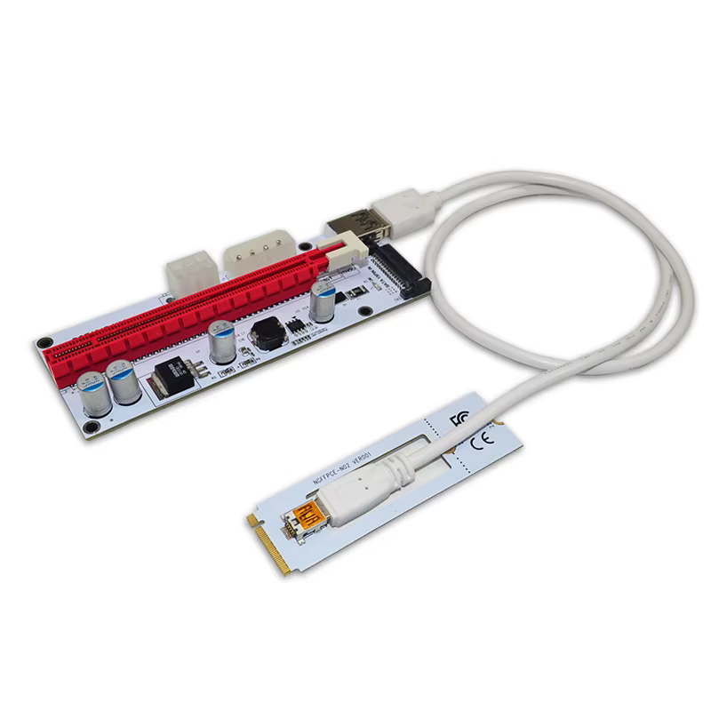 M.2 NGFF – Riser de carte de transfert vers PCI-E X16