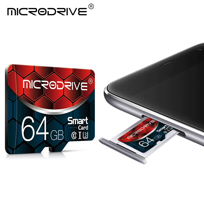 Carte Mini SD 100% Originale Classe 10 4 Go 16 32 64 128 Go