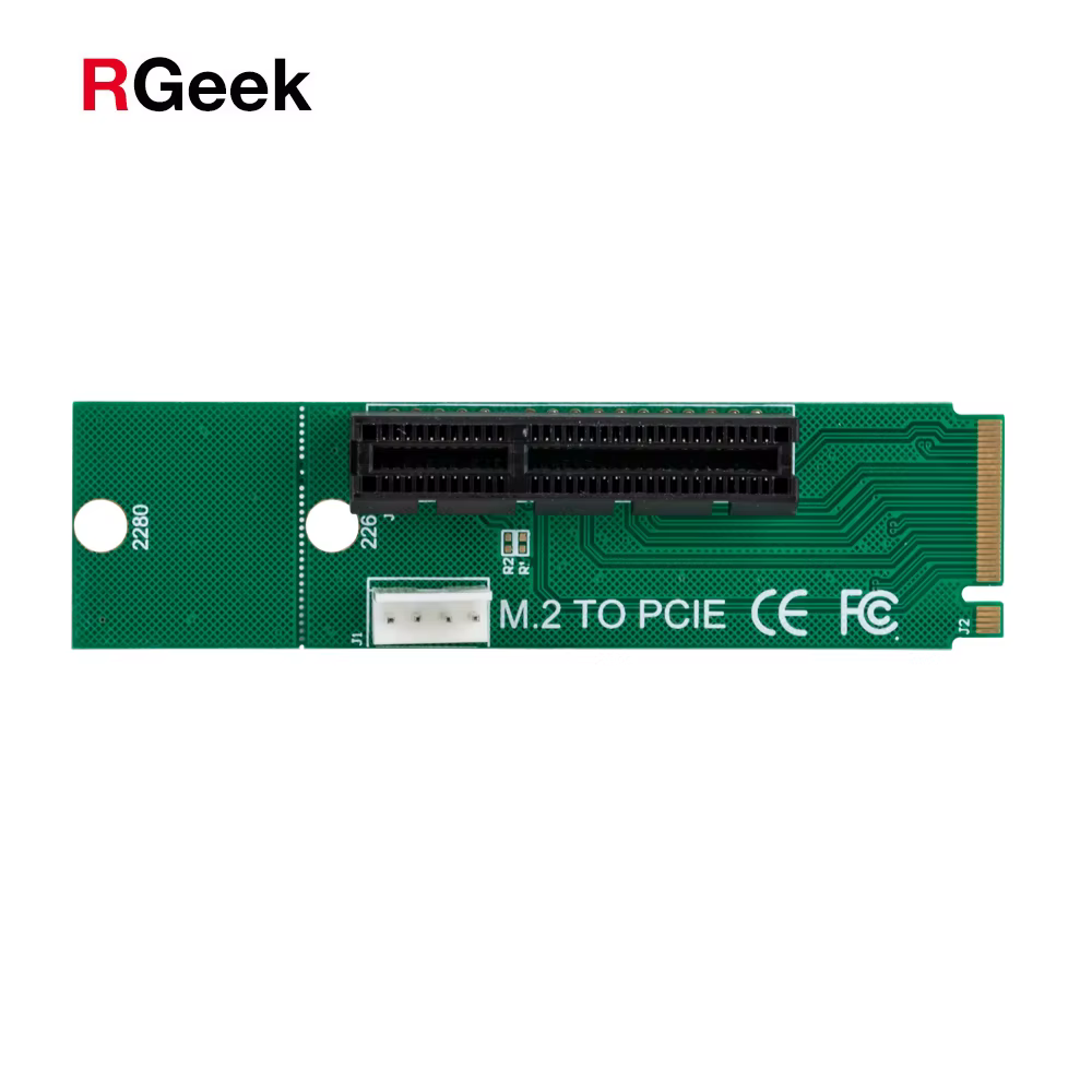 Adaptateur de carte Riser M2 M.2 vers PCI-E 4x 1x