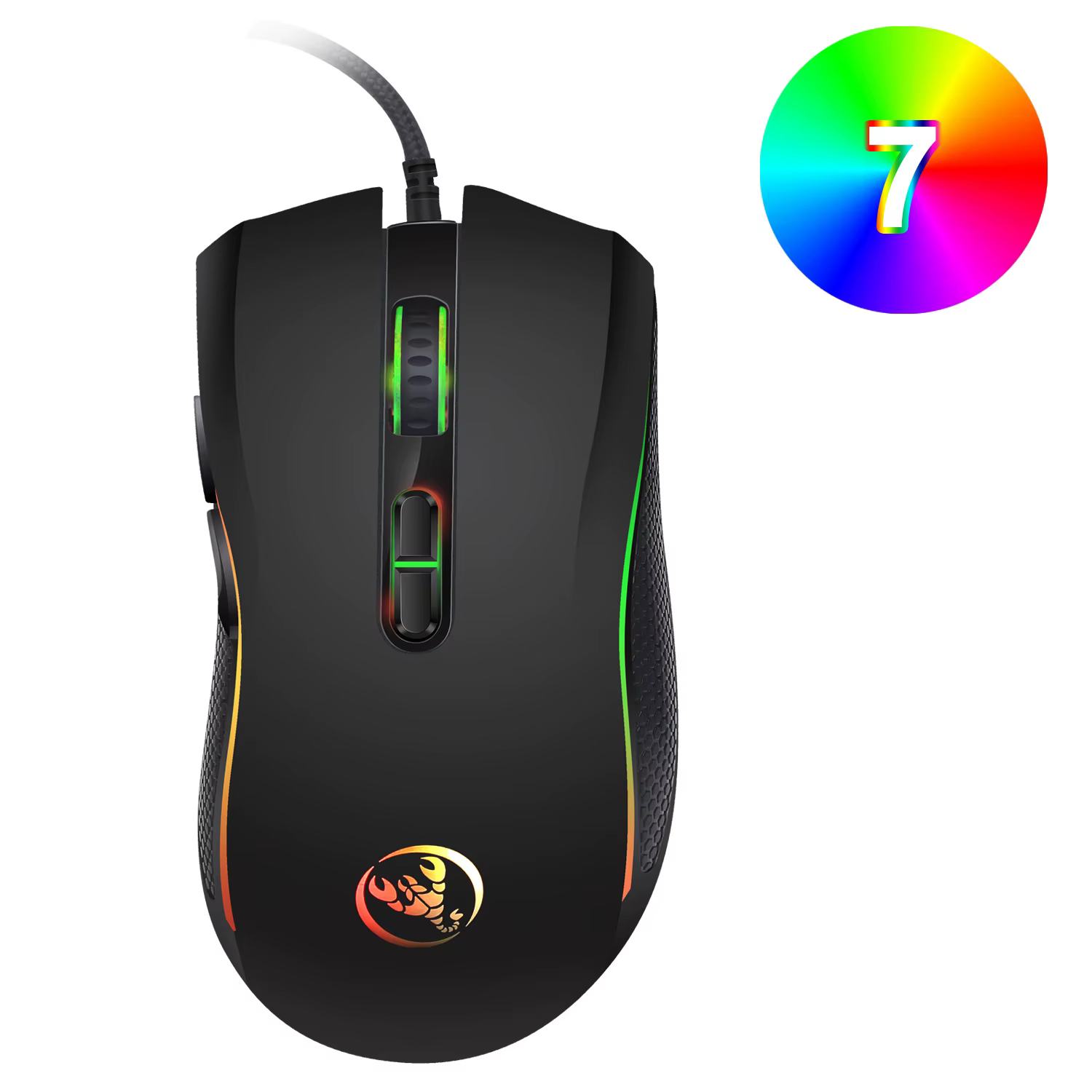 Souris de jeu optique professionnelle haut de gamme