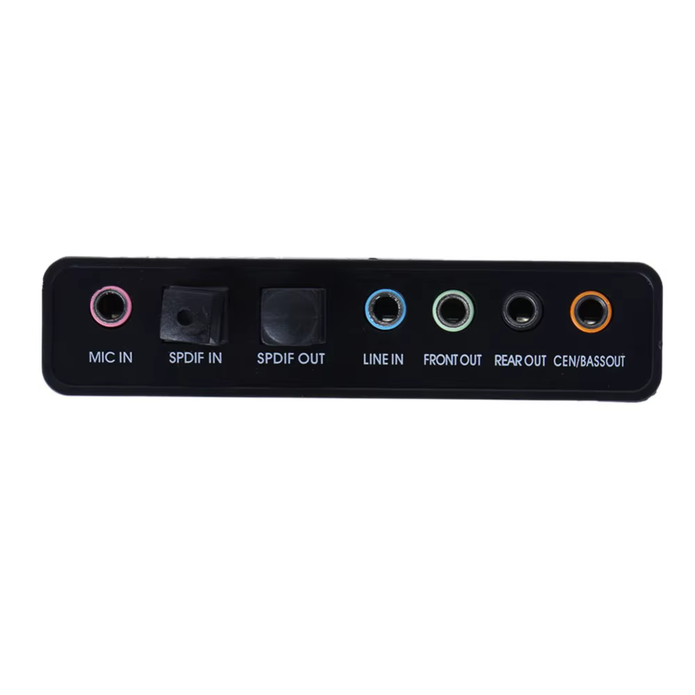 Carte son externe USB 5.1 pour ordinateur portable