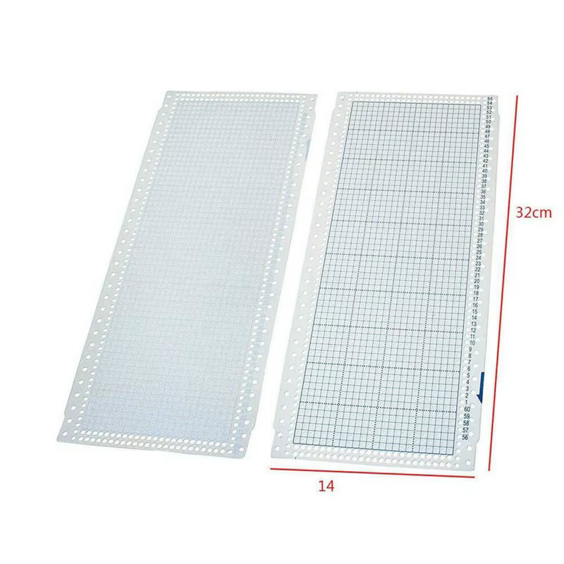 Brother – carte poinçon 24 points, 50 feuilles, pièces de Machine à tricoter KH860 KH260, accessoires d'artisanat manuel de bricolage de pull