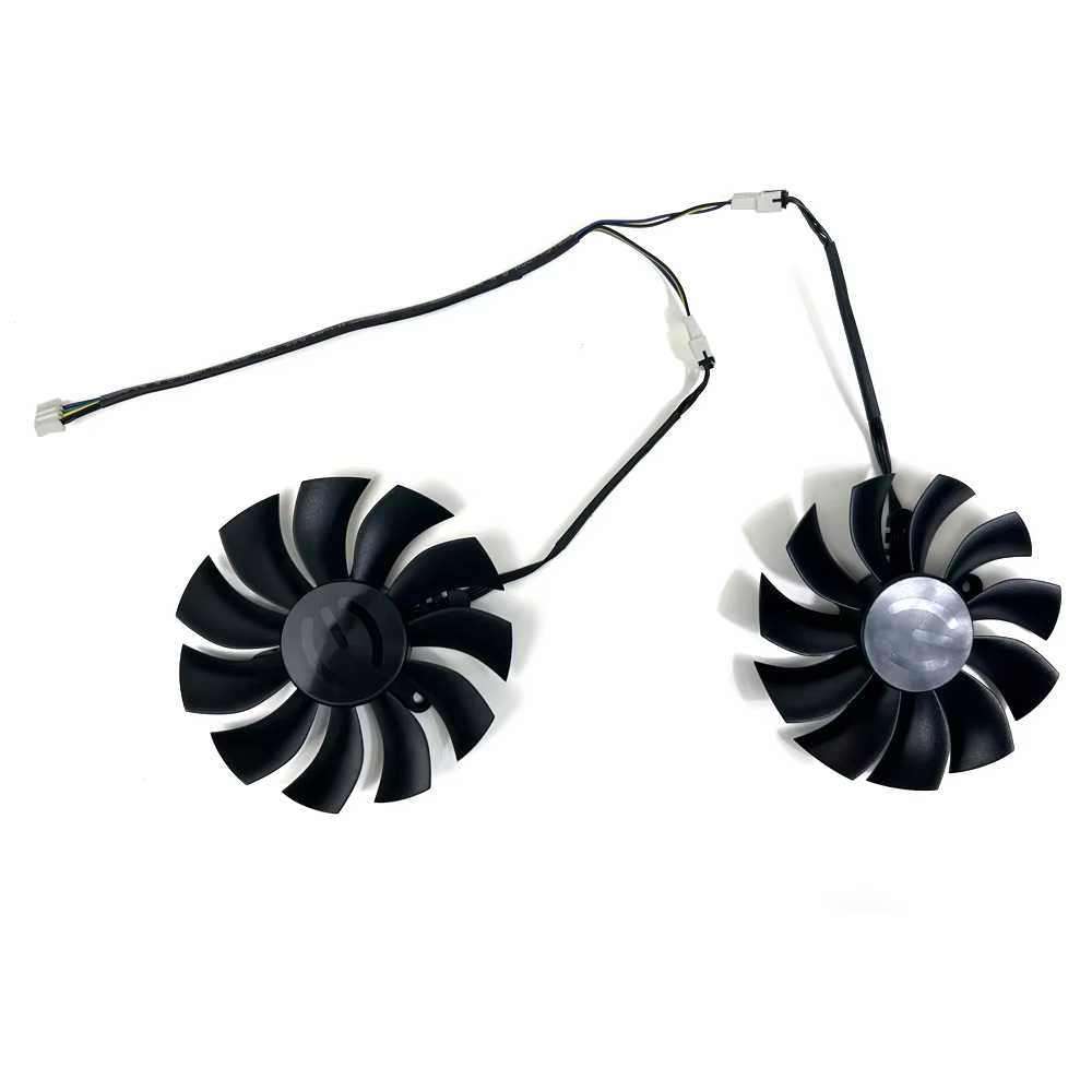2 pièces bricolage 87MM 4PIN PLA09215B12H GTX1080 TI GTX1070 1060 ventilateur GPU pour EVGA GTX 1080 1070 1060 GTX1060 ventilateur de carte vidéo graphique