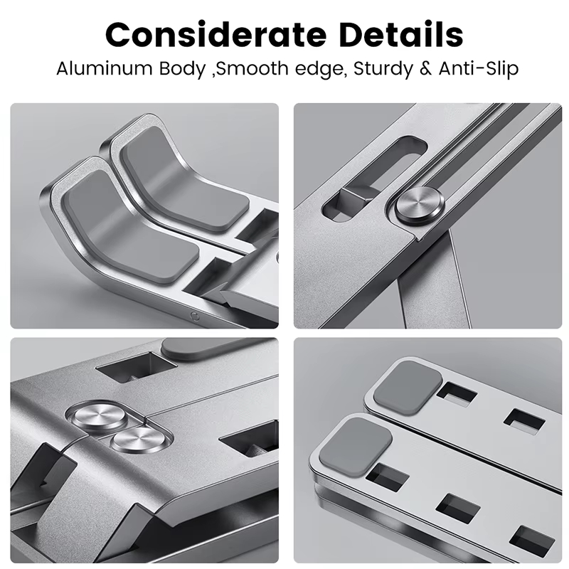 Support d'ordinateur Portable en alliage d'aluminium