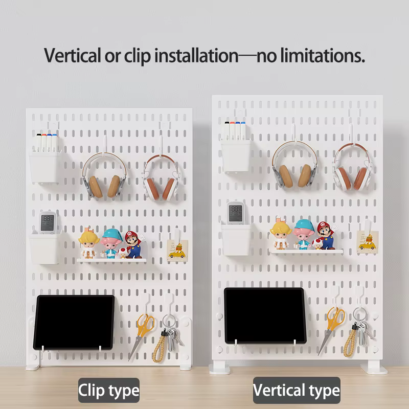 Support organisateur de bureau gaming en pegboard
