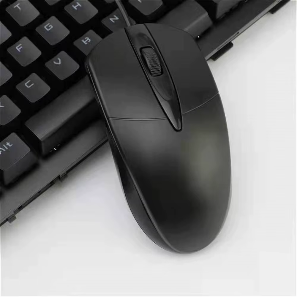 Souris d'ordinateur filaire USB optique pour les joueurs