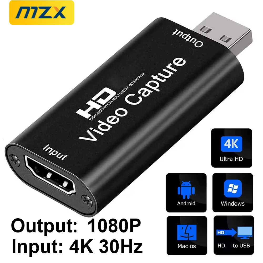 Carte de Capture vidéo sortie 1080P