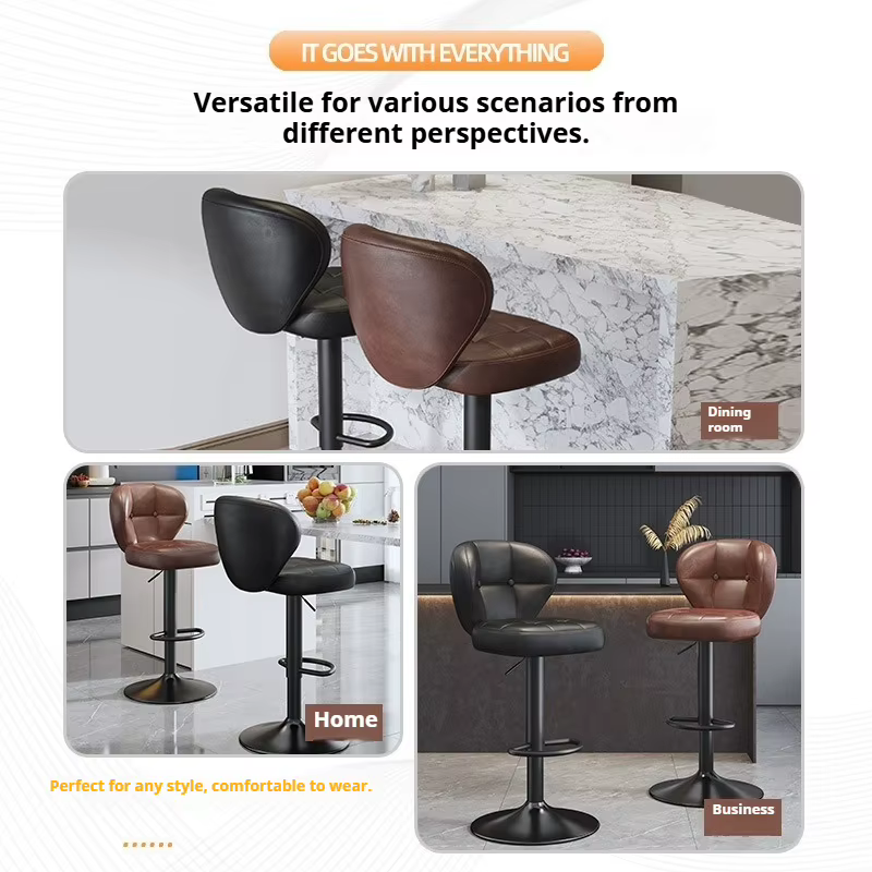 Chaise plate-forme haute commerciale