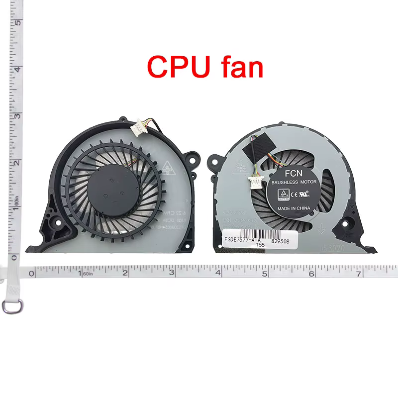 Nouveau ventilateur de refroidissement de processeur pour ordinateur portable pour DELL Inspiron 15-7577 7588 G7-7588 G7-7580 G5-5587 Vostro 15-7580 P71F 7570 P72F DC5V 0.5A
