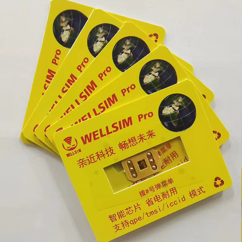 Carte SIM intelligente avec puce pour les séries 6S/SE/7/8/X/XR/XS Max/11/12/13/14