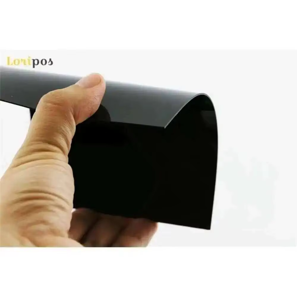 Porte-étiquette en plastique effaçable Pvc noir carte A6 Pop Clip supermarché prix étiquette affichage tableau noir publicité signe promotionnel
