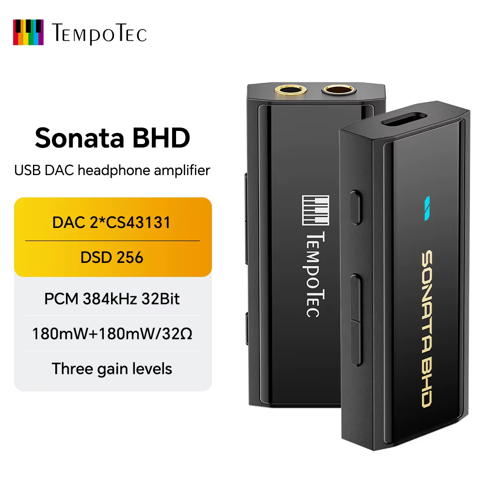 Dongle USB DAC&AMP portable TempoTec Sonata BHD