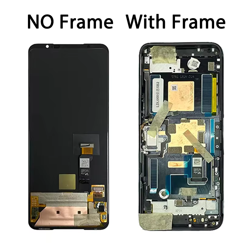 6.78 "AMOLED pour Asus ROG 6 téléphone 6 6D AI2201C AI2203 écran d'affichage LCD + numériseur d'écran tactile