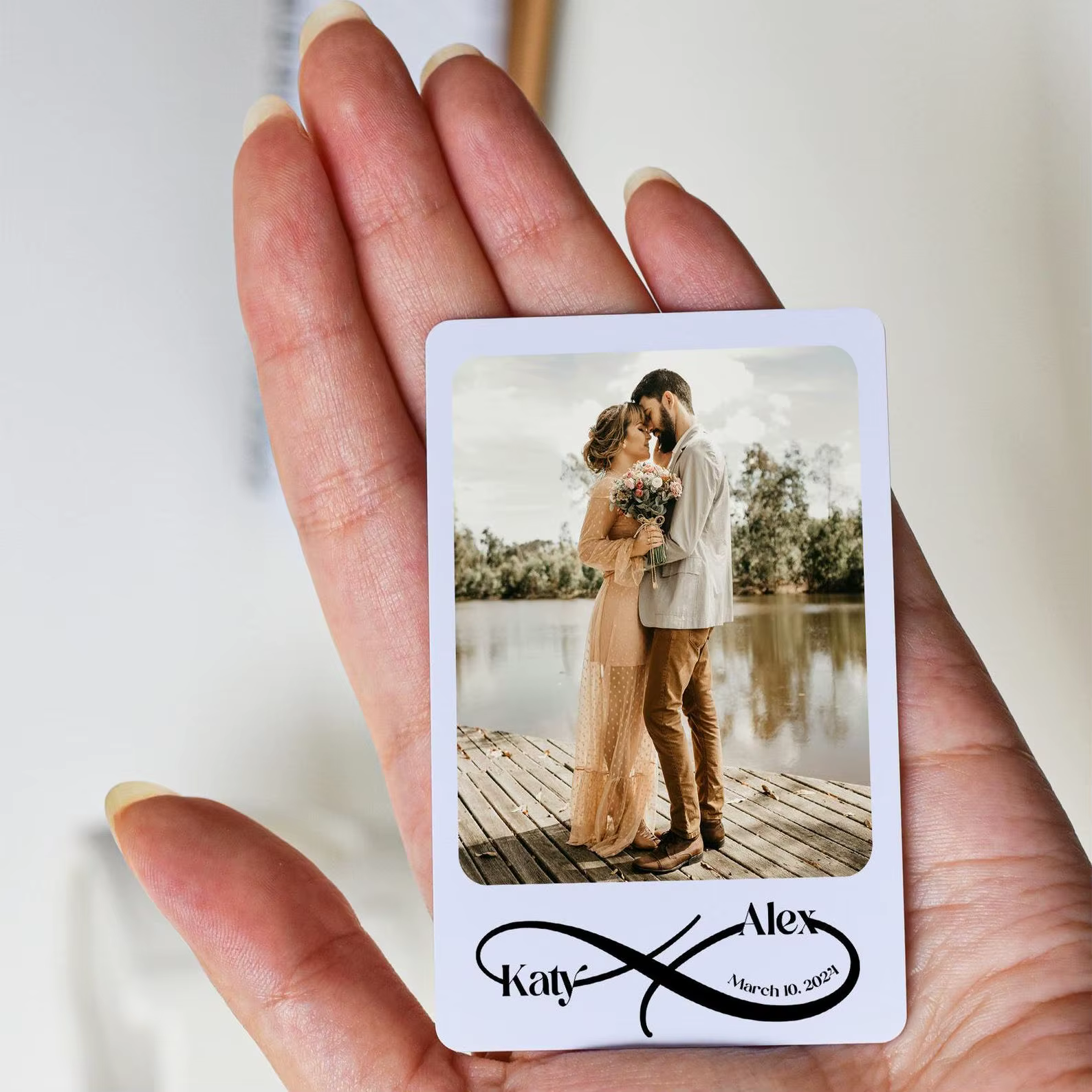Cartes de visite en PVC personnalisées, style Instagram, coins arrondis, pour le bureau, design gratuit, code QR, imperméables, conception gratuite