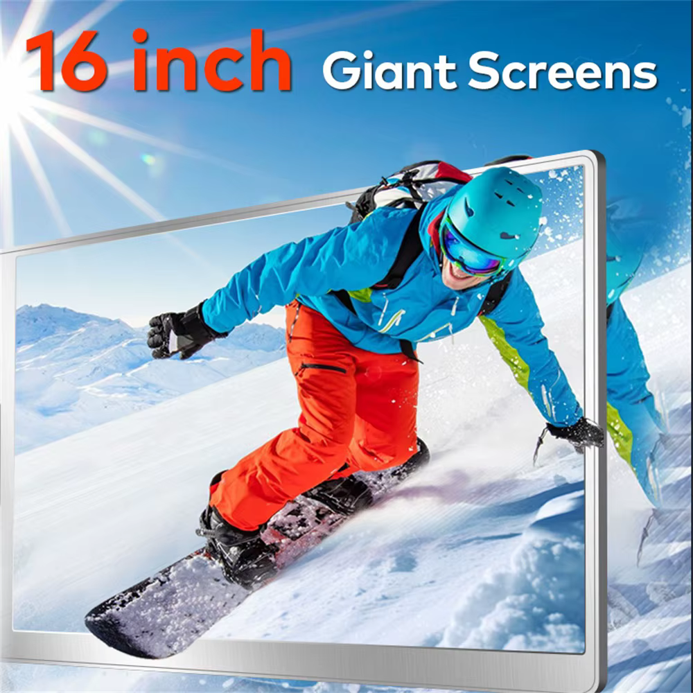 Écran double 14" à 16" Moniteur multiple étendu Sous-écran pour ordinateur portable Triple extension LCD compatible avec tous les PC Rospider