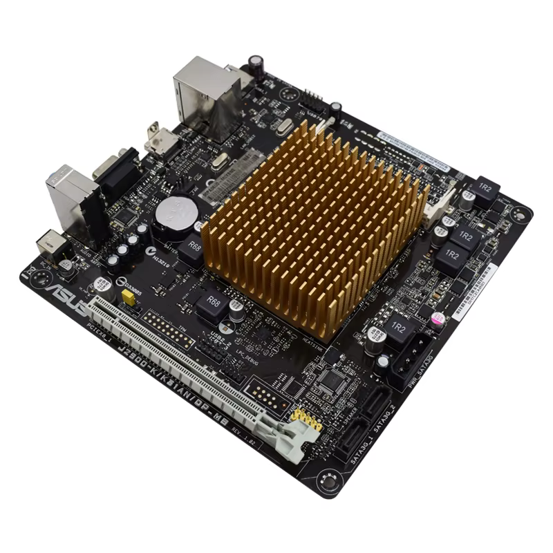 Kit carte mère MINI ITX ASUS J2900-K/K31AN avec processeur intégré et RAM DDR3 8 Go