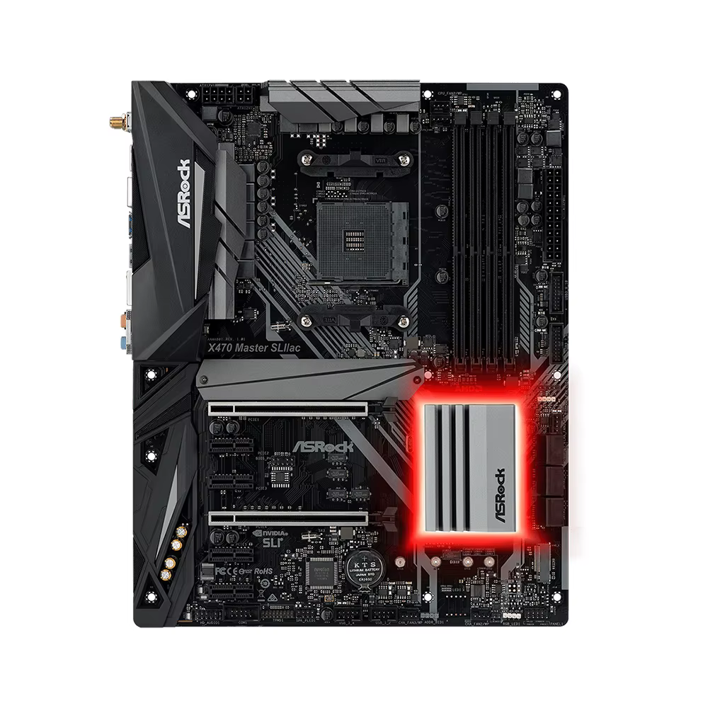 ASROCK flambant neuf X470 MASTER SLI/AC AMD