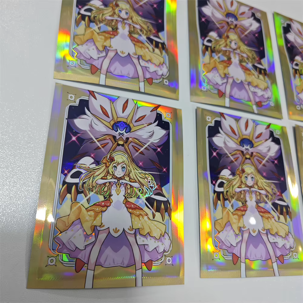 Mewtwo porte-carte 30 Photos Umbreon ensemble de rangement anti-poussière particulier Lillie cartes de jeu organiser ornements Laser exquis étudiant