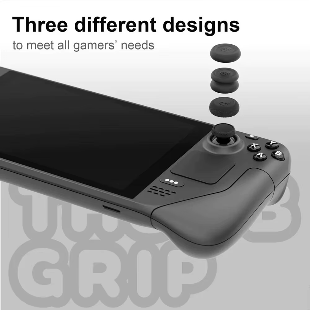 Capuchons de manette ergonomiques pour consoles de jeu Steam Deck