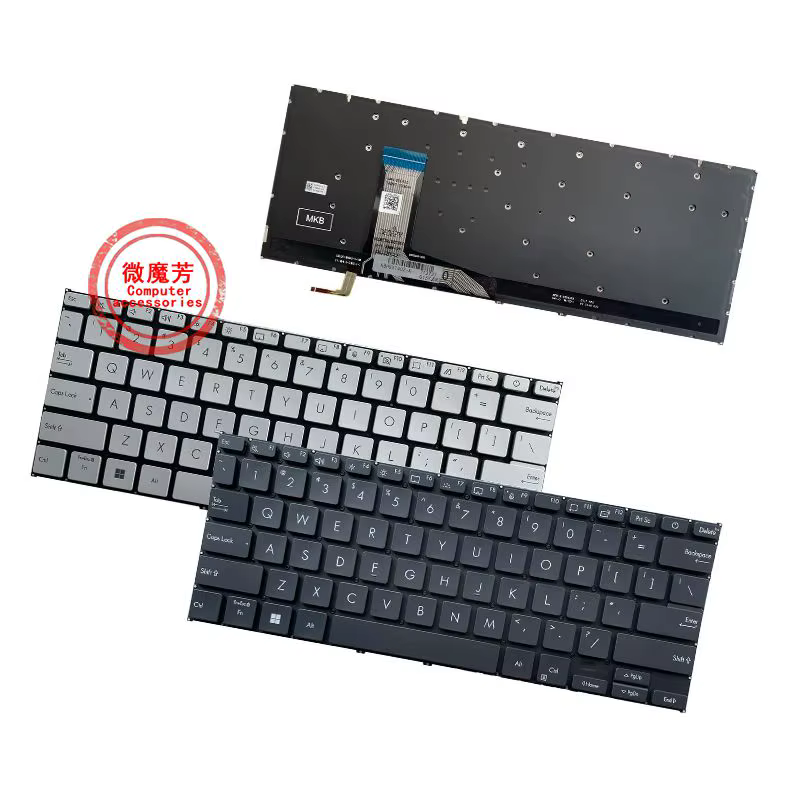 Clavier d'ordinateur portable pour ASUS VivoBook 14 14Pro14Pro X1402ZA X1403 x1404V ADOL14V ADOL14Q X1405V ADOL14Z X1403VA M1402 D1402 F1402