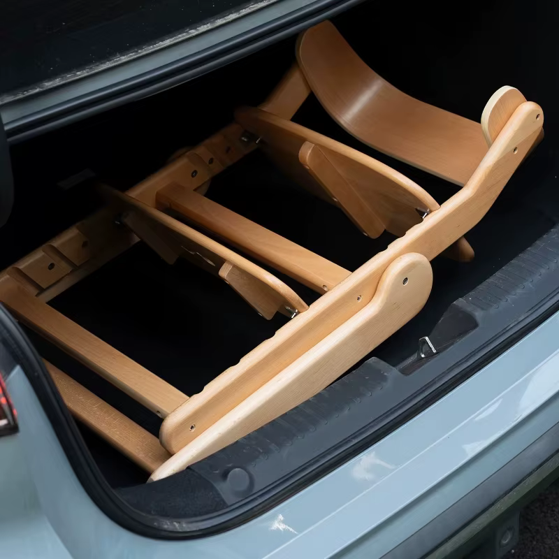 Chaises pliantes en bois en liquidation, chaises de salle à manger de jardin de luxe, design moderne, tabourets de cuisine hauts, mobilier pour la maison