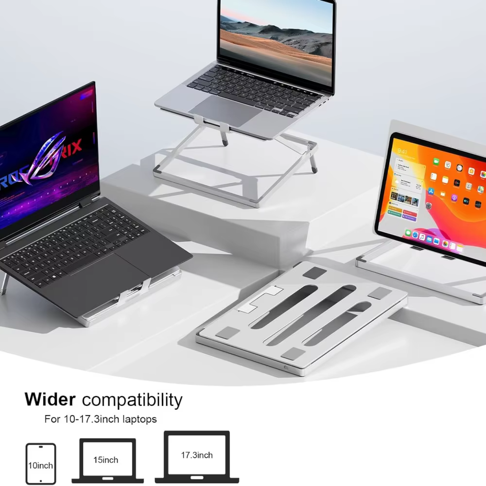 Support pour ordinateur portable pour bureau