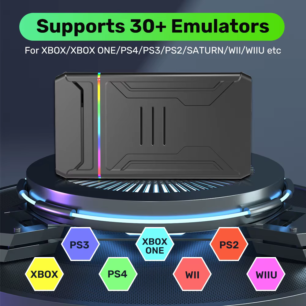 Console de jeu rétro HDD Launchbox OS 3T