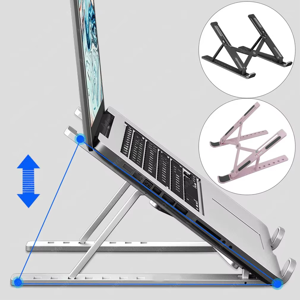 Support réglable pour ordinateur Portable et pliable