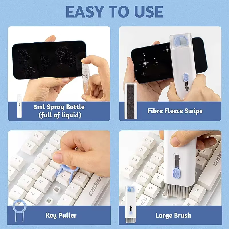 Kit de nettoyage 7 en 1 pour clavier