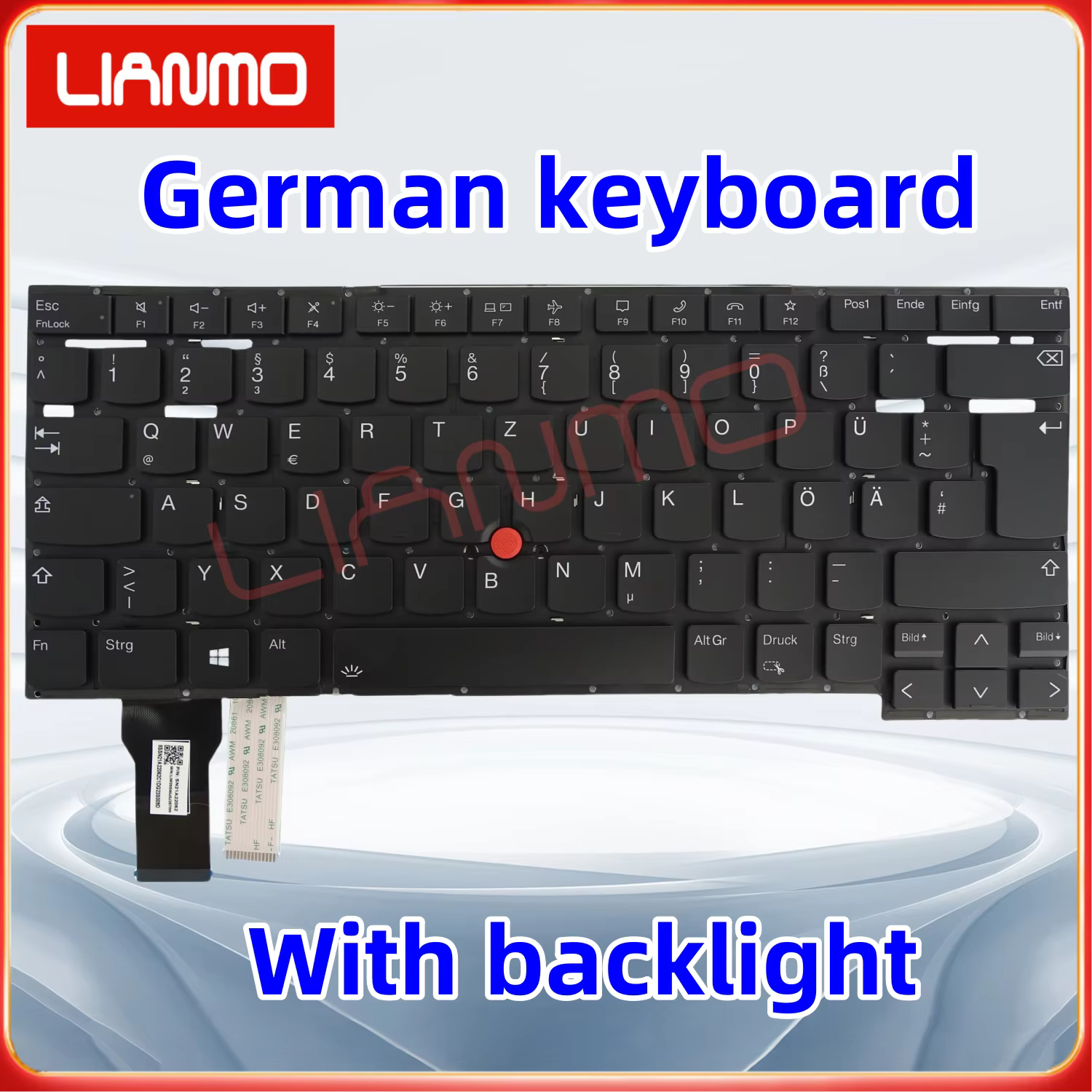 Clavier rétroéclairé pour ordinateur portable Lenovo Thinkpad T14s Gen2 P1 Gen4 X1 Extreme Hermit 4th 2021