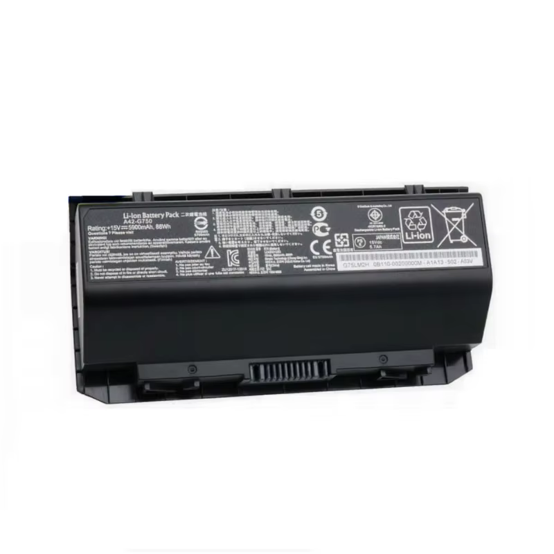 Batterie d'ordinateur portable pour ASUS A42-G750 G750J G750JH G750JM G750JS G750JW G750JX G750JZ