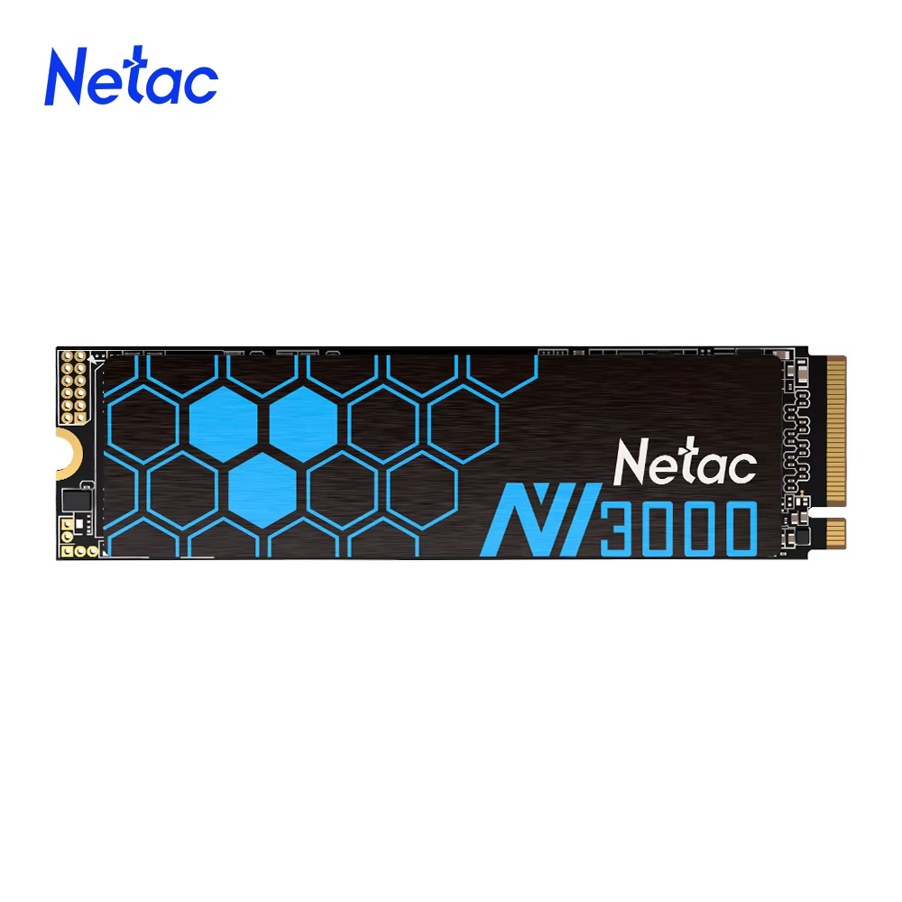Disque SSD NVMe M2 Netac Original 3500 Mo/s, 250 Go, 500 Go, 1 To, 2 To, Disque à État Solide pour Ordinateur de Jeu