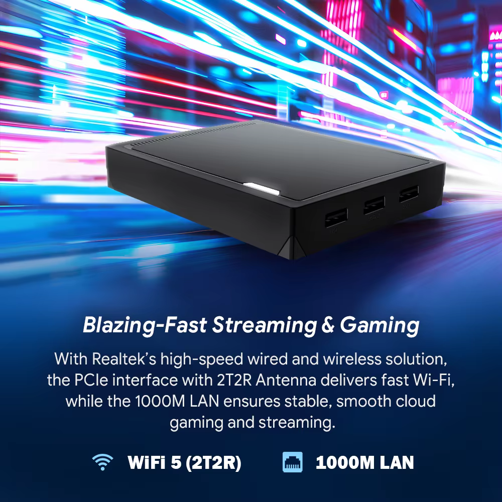 X2 Android 14 TV Box 4GB 32G 4GB 64GB Realtek1325 prise en charge AV1 HDMI 2.1b 2T2R Wifi5 BT5.2 Andro 1000M avec BT