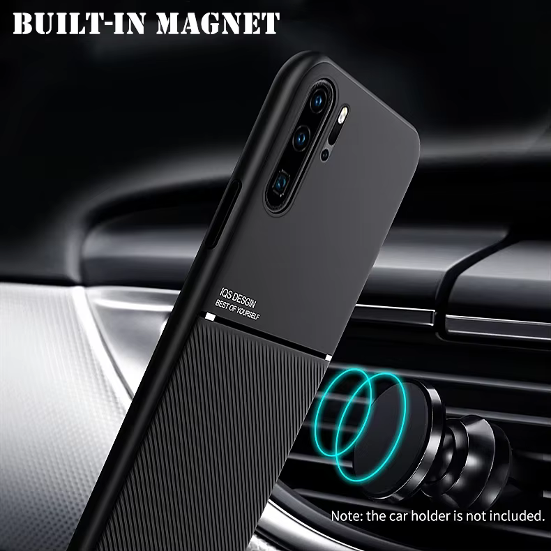 Étui magnétique antichoc pour Huawei Pura 80 70 P30 P40 Lite P50 P60 P20 Nova 14 13 12 11 10 Pro P Smart Plus Z Y9 Prime 2019