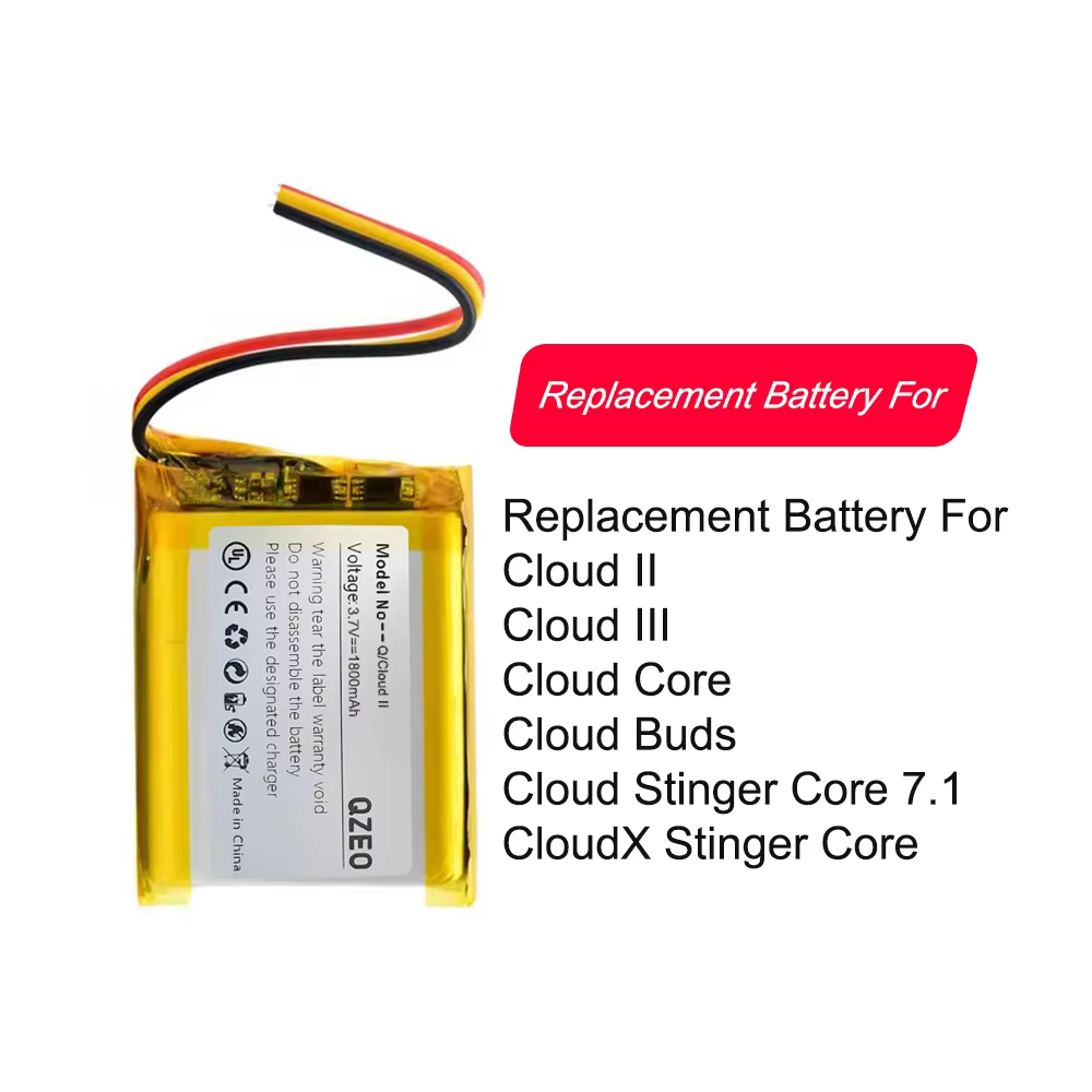 Batterie de remplacement pour casque de jeu sans fil
