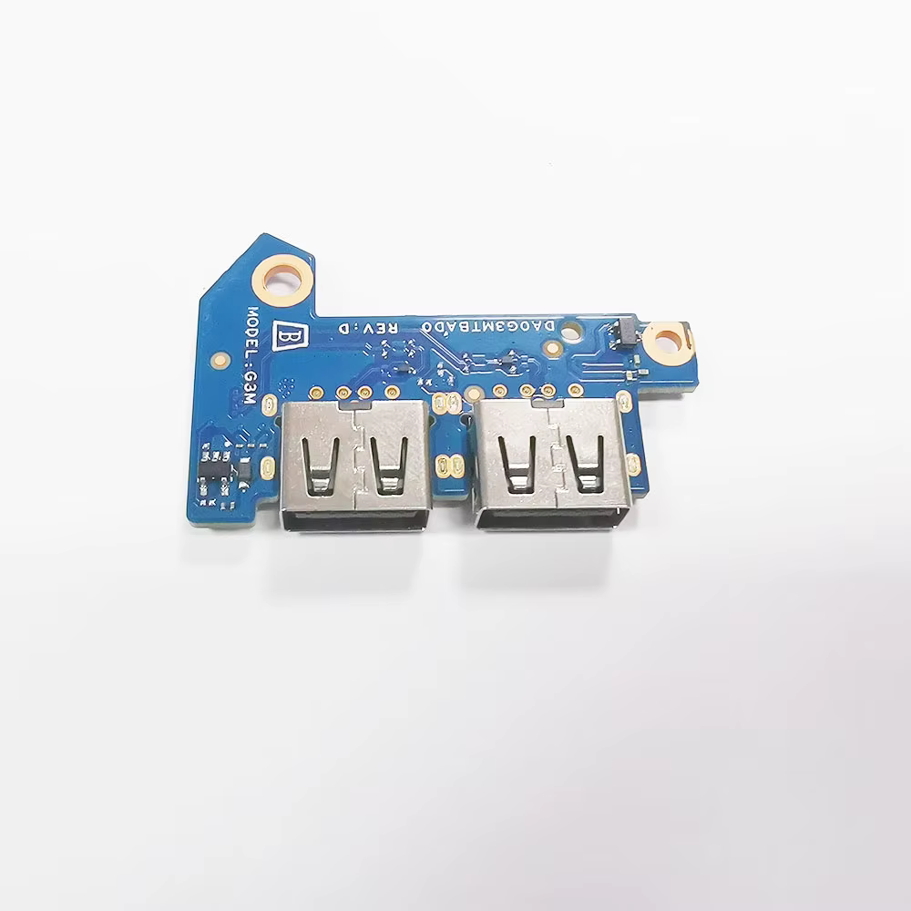 Pour HP Vicults 7/8 IER D IER E TPN-Q263 TPN-Q264 Ordinateur Portable USB Jack Board DA0G3MTBAD0